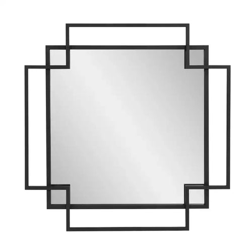 Howard Elliott 31"x23" Full Length Frameless Wall Mirror Whitby Collection: Modern Decor, 60" High, Wall Mount