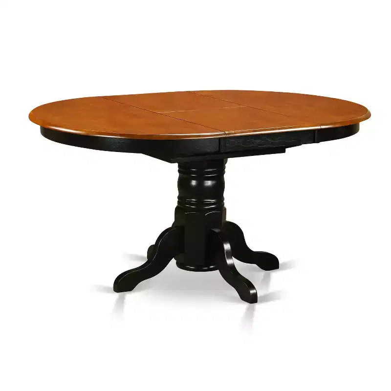 Set da pranzo 7 pezzi Kenley finitura Ciliegio Nero