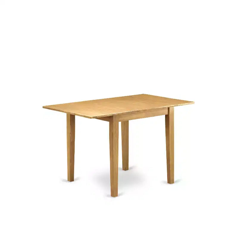 Set tavolo e sedie da cucina 5 pezzi in rovere
