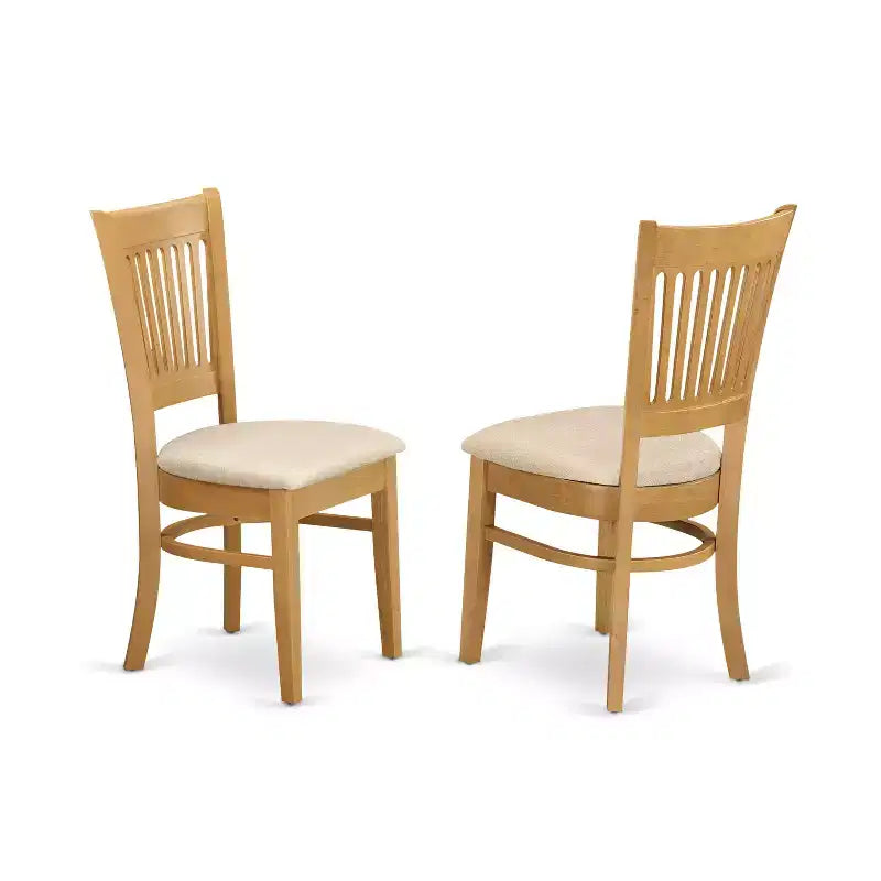 Set tavolo e sedie da cucina 5 pezzi in rovere