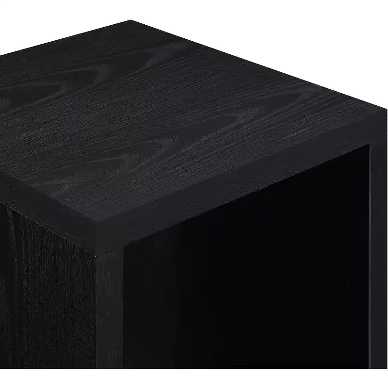 Tavolino rettangolare nero in legno con altezza di 26 pollici - 1 pezzo