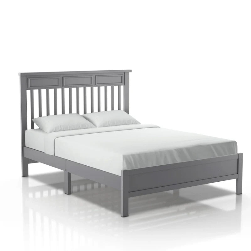 Furniture of America Amanda Letto a piattaforma in stile tradizionale a doghe a una piazza e mezza
