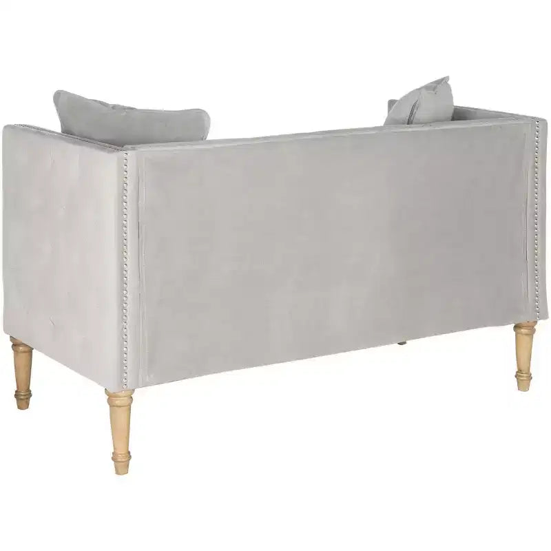 Divano Sarah con cuscini decorativi - FOX6206 - Grigio - Safavieh Couture