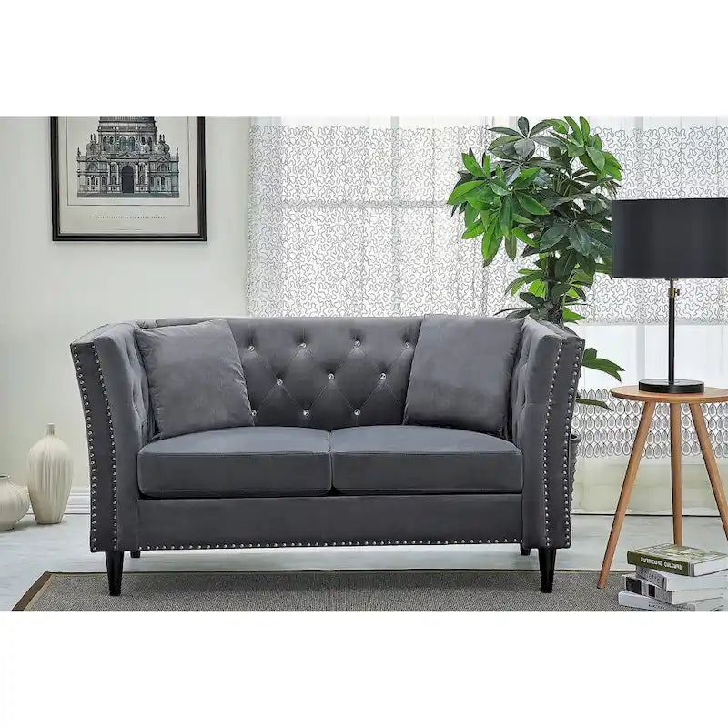 Divanetto in velluto Sukikim Gracewood Hollow